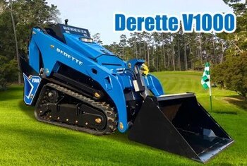 Fencing Package: Derette V1000 Mini Skid Steer Loader