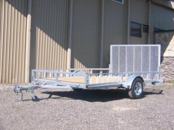 2023 DURATRAIL 82X16 TANDEM AXLE GLAVANIZED UTILITY TRAILER