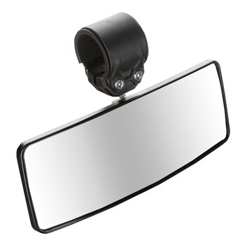 Super ATV Plastic lateral Mirror 1.75? Clamp On Unit Black 8.5″ x 4.25″