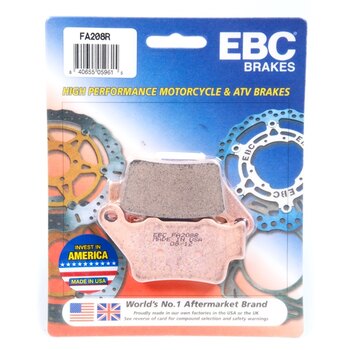 EBC â??Râ?? Long Life Sintered Brake Pad Sintered metal Rear FA367R Fits Husqvarna, Fits Kawasaki, Fits Suzuki, Fits Yamaha, Fits Aprilia, Fits Ski doo, Fits Moto ski, Fits MV Agusta, Fits Gas Gas, Fits Skiroule, Fits Ski Whiz