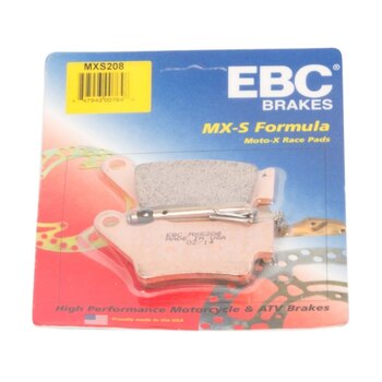 EBC ?MXS? Moto X Race Brake Pad Sintered metal Front MXS185 Convient à Honda, Compatible avec Husqvarna, Convient à Kawasaki, Convient à Suzuki, Convient à Yamaha, Convient à Aprilia, Fits Gas Gas