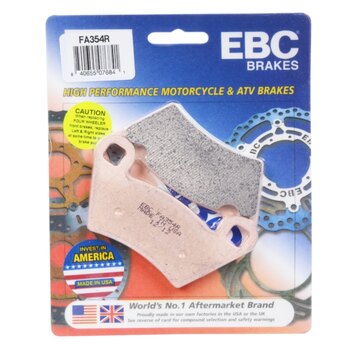 EBC â??Râ?? Long Life Sintered Brake Pad Sintered metal Front FA185R Convient à Honda, Convient à Husaberg, Compatible avec Husqvarna, Convient à Kawasaki, Convient à KTM, Convient à Suzuki, Convient à Yamaha, Convient à BMW, Fits Moto Guzzi