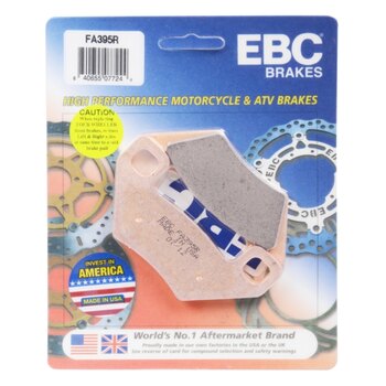 EBC â??Râ?? Long Life Sintered Brake Pad Sintered metal Rear FA131R Convient à Honda, Convient à Kawasaki, Convient à Suzuki, Convient à Yamaha, Fits Gas Gas