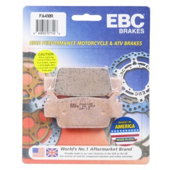 EBC â??Râ?? Long Life Sintered Brake Pad Sintered metal Front/Rear FA54R Fits Honda, Fits Kawasaki, Fits Suzuki, Fits Yamaha, Fits Hyosung, Fits Polaris, Fits Nordik Motor, Fits Moto ski, Fits MV Agusta, Fits Pitster Pro, Fits Sym, Fits Piaggio, Fits Panterra, Fits PGO Scooters, Fits Northway, Fits OMC