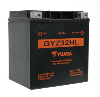 Batterie Yuasa sans entretien AGM haute performance YIX30L BS