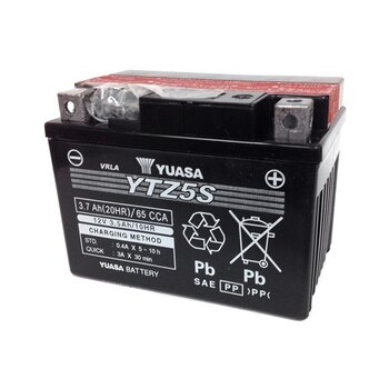 Batterie Yuasa sans entretien AGM YTX4L BS