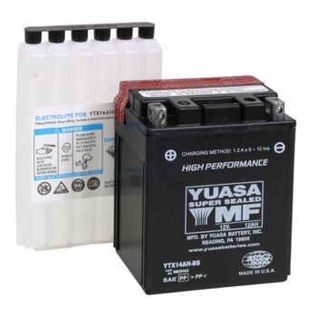 Batterie Yuasa sans entretien AGM activée en usine YTX20HL F/A