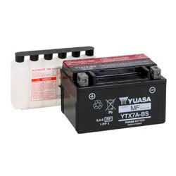 Batterie Yuasa sans entretien AGM YT7B BS