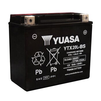 Yuasa Battery Maintenance Free AGM YTX20L BS