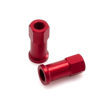 DRC ZETA Wheel Lock Nut Red