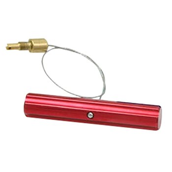 Garde-boue de valve d'air DRC ZETA rouge