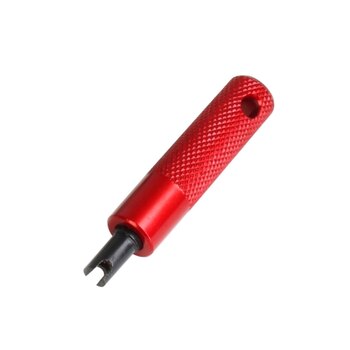 Garde-boue de valve d'air DRC ZETA rouge