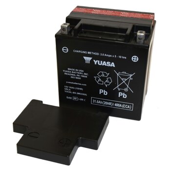 Batterie Yuasa sans entretien AGM activée en usine GYZ20H