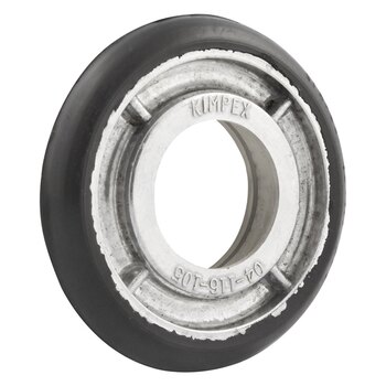 Kimpex Idler Wheel Aluminum, Rubber Fits Ski doo Natural aluminium 5.375″