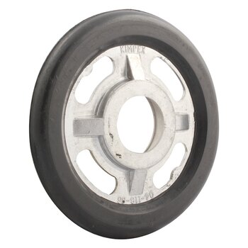 Kimpex Idler Wheel Aluminum, Rubber Fits Yamaha Natural aluminium 6004 5.125″