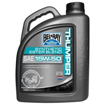 Bel Ray Thumper Racing Works Full Synthetic Ester 4T Engine Oil 10W50 1 L / 0.26 G