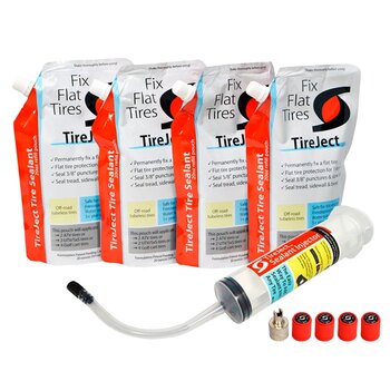 TireJect Kit de protection des pneus liquide 40 oz