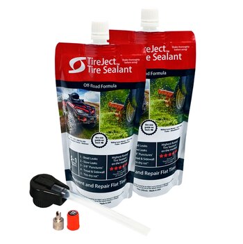 TireJect Kit de protection des pneus liquide 40 oz