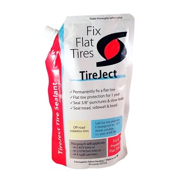 TireJect Tire Sealant Kit 2 X 10 oz Liquide