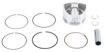 Wiseco Piston compatible avec Suzuki 450 cc, revêtement de jupe, dessus plat