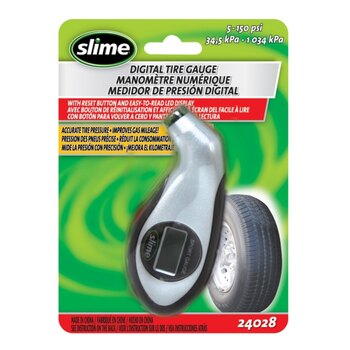 Compresseur d'air SLIME avec lumière 300 psi