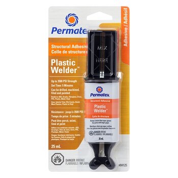 PERMATEX Époxy transparent 1 minute