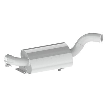 MBRP Powersports Sport Slip on Exhaust Fits Polaris Aluminium