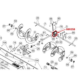 Coupe-bordures Bercomac pour souffleuse à neige Vantage