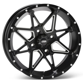 Roue ITP Hurricane 14x7 4/156 43 Noir Mat