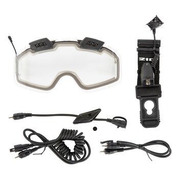 CKX Electric 210Â° Goggles Lens with Adjustable Ventilation & Accessories