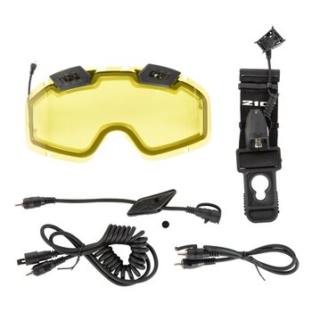 CKX Électrique 210° Lentille de lunettes avec ventilation réglable & Accessories