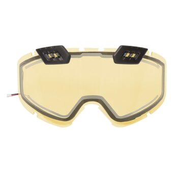 CKX Électrique 210° Lentille de lunettes avec ventilation réglable & Accessories Yellow