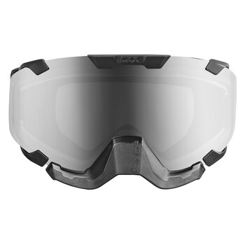 CKX Electric 210Â° Goggles with Controlled Ventilation for Backcountry Matte Black Double, Electric Anti fog, Anti scratch