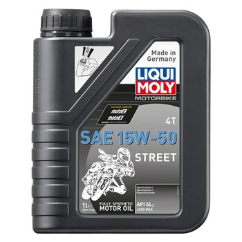 Huile Liqui Moly 4T Synthetic Street 5W40 4 L / 1,05 G