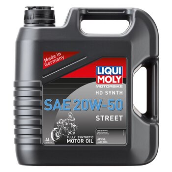 Liqui Moly Moto HD Synth 20W 50 Street 20W50 20 L /5.28 G