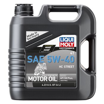 Liqui Moly Oil 4T Synthétique Street Race 5W40