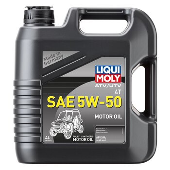 Liqui Moly Oil Huile moteur pour motoneige synthétique 0W40 4 L / 1,05 G