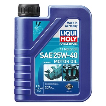 Huile Liqui Moly 4T Marine 25W40 25W40