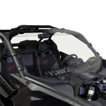 Pare-brise complet Direction 2 résistant aux rayures pour Arctic Cat