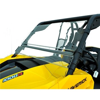 Pare-brise inclinable Direction 2 pour Can am Lexan en polycarbonate inclinable