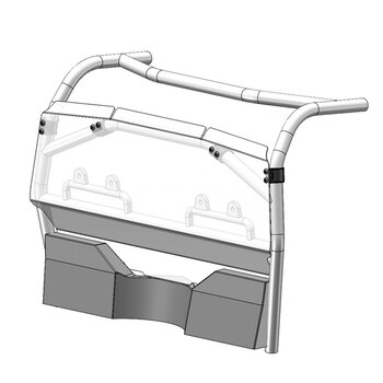 Direction 2 Full Windshield Fits CFMoto 1/8″ Full