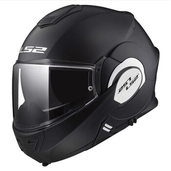 Casque modulaire LS2 Horizon Axis XS Noir, Titane