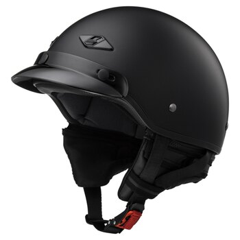 Demi-casque LS2 Rebellion Solid XL noir mat