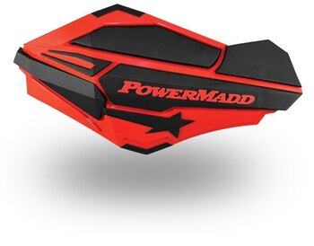 POWERMADD Sentinel Protège-mains Noir, Charbon de bois Motoneige, VTT, Moto Universel