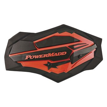 Protège-mains POWERMADD Sentinel rouge, noir motoneige universel