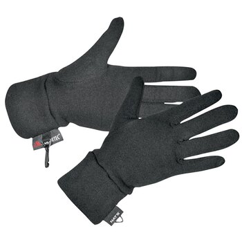 NAT'S Gants d'hiver en polyester pour femme S Noir