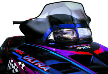 Powermadd Cobra Windshield Fits Polaris 11.50″ 0.08″ IQ