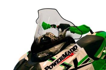 Pare-brise Powermadd Cobra compatible avec Yamaha, compatible avec Arctic Cat