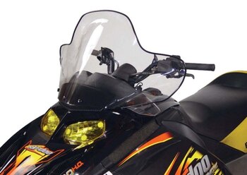 Powermadd Cobra Windshield Fits Polaris 14.75″ 0.08″ Edge