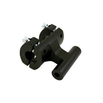 POWERMADD Swivel Riser Block Black 4.25″ wide handlebar 6″ Fits Arctic cat, Fits Polaris, Fits Ski doo, Fits Yamaha